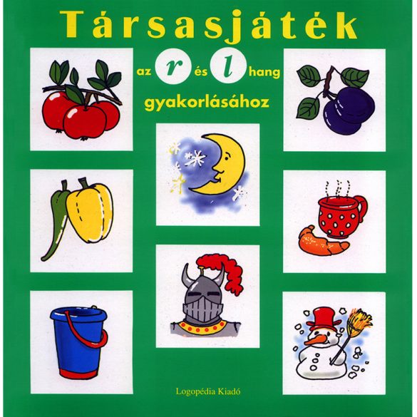 Logopédiai társasjáték az L,R hangok gyak.-hoz